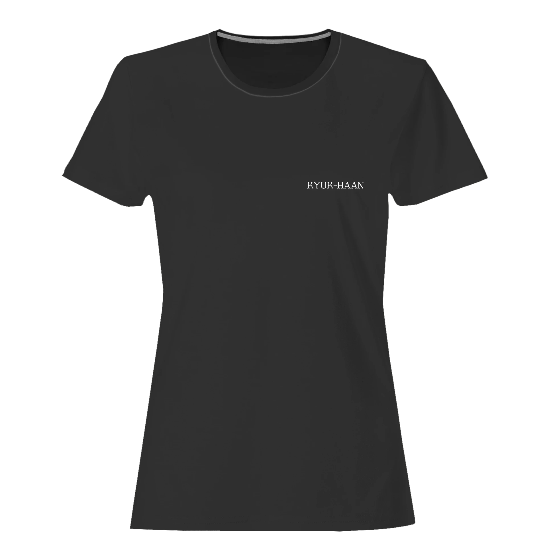 T-shirt Women Black Back Design