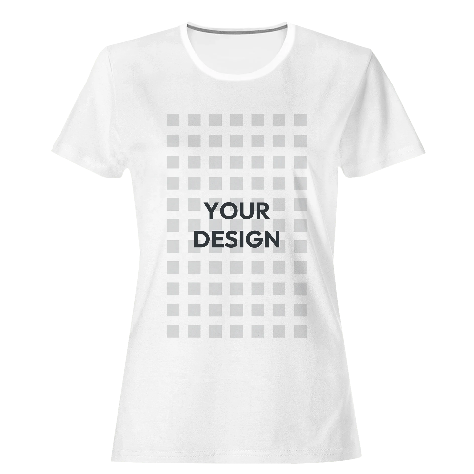 T-shirt Women White Front Design